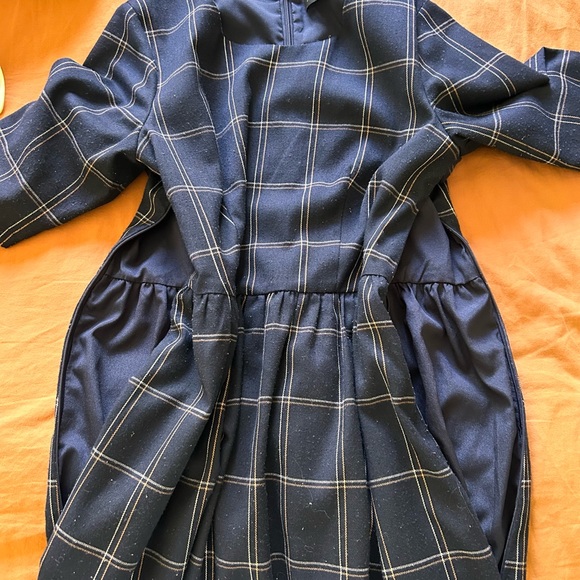 SOLD ROOLEE plaid nursing dress - Picture 6 of 7